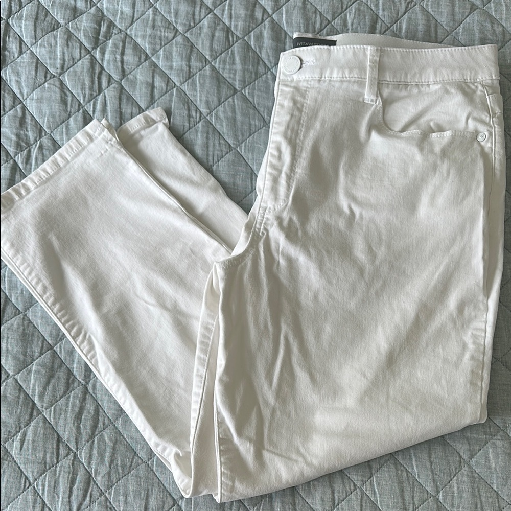 Wit & Wisdom 'Ab'Solution High
Waist Ankle Slim Straight
Leg Pants
